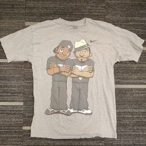 Nike Kobe Lebron puppet tee